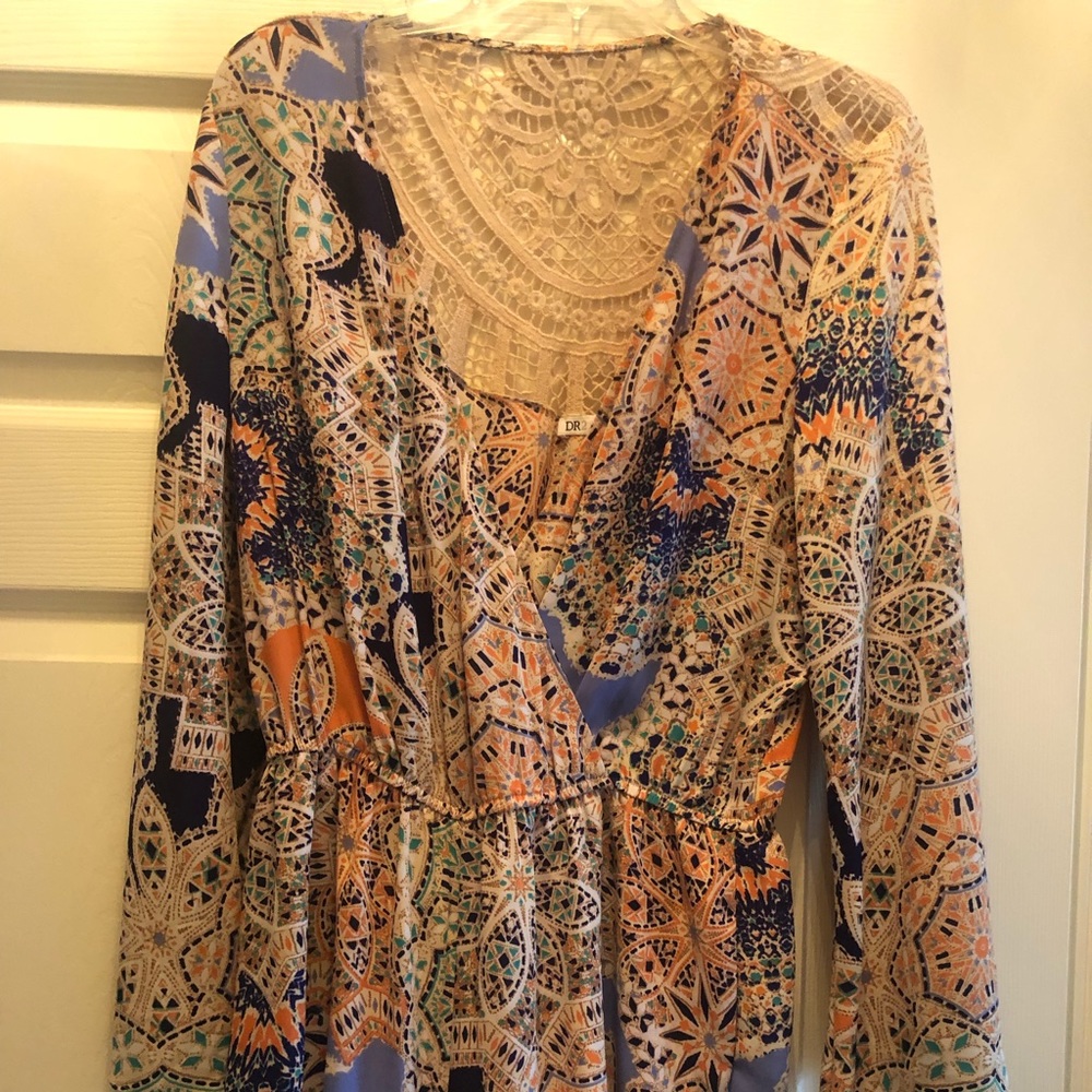 Long sleeved romper